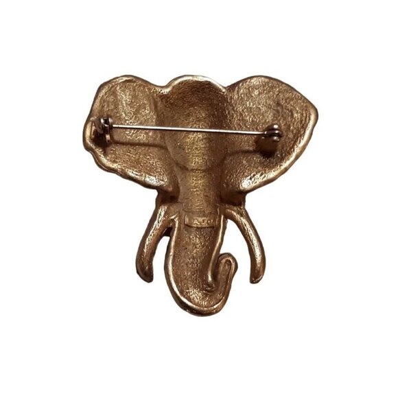 AJC Signed Vintage Elephant Brooch (RARE) - Picture 3 of 6